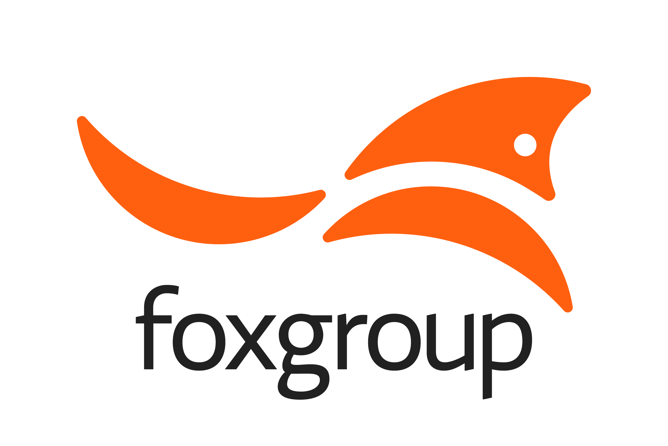 Fox Group Logo Orange and Black